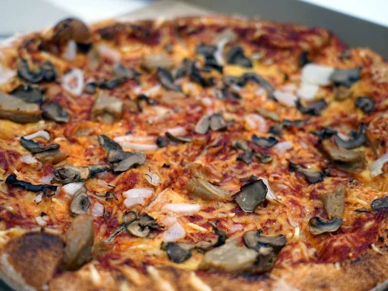 Vegane Pizza